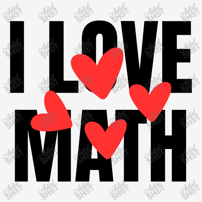 I Love Math Urban Pullover Hoodie | Artistshot