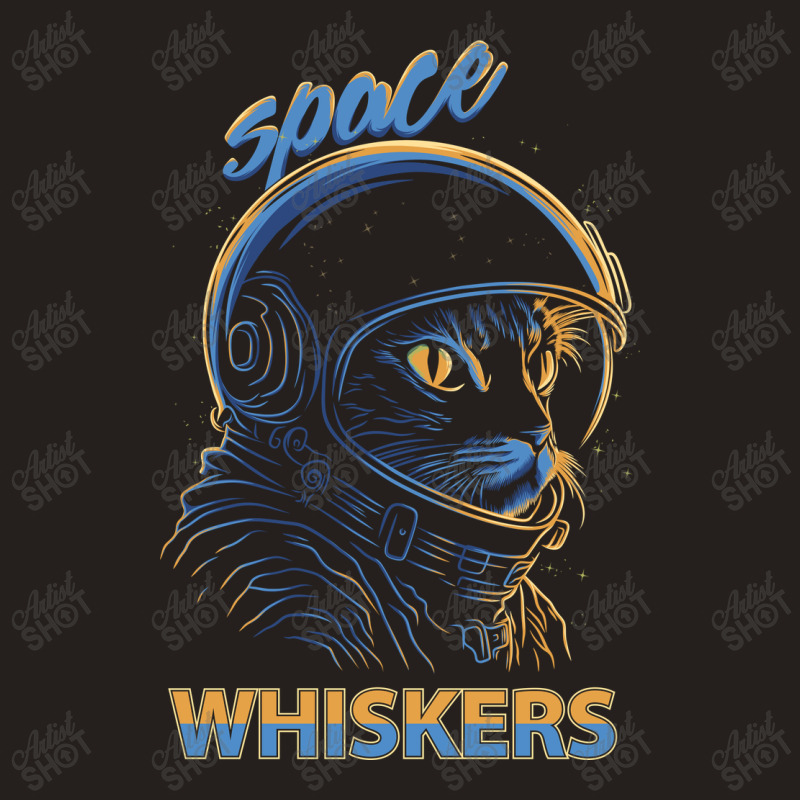 Space Kitty Whiskers Tank Top | Artistshot