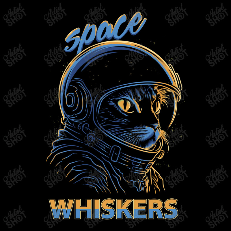 Space Kitty Whiskers V-neck Tee | Artistshot