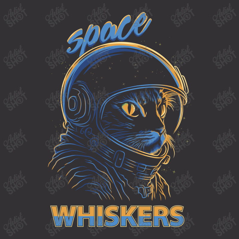 Space Kitty Whiskers Vintage Short | Artistshot