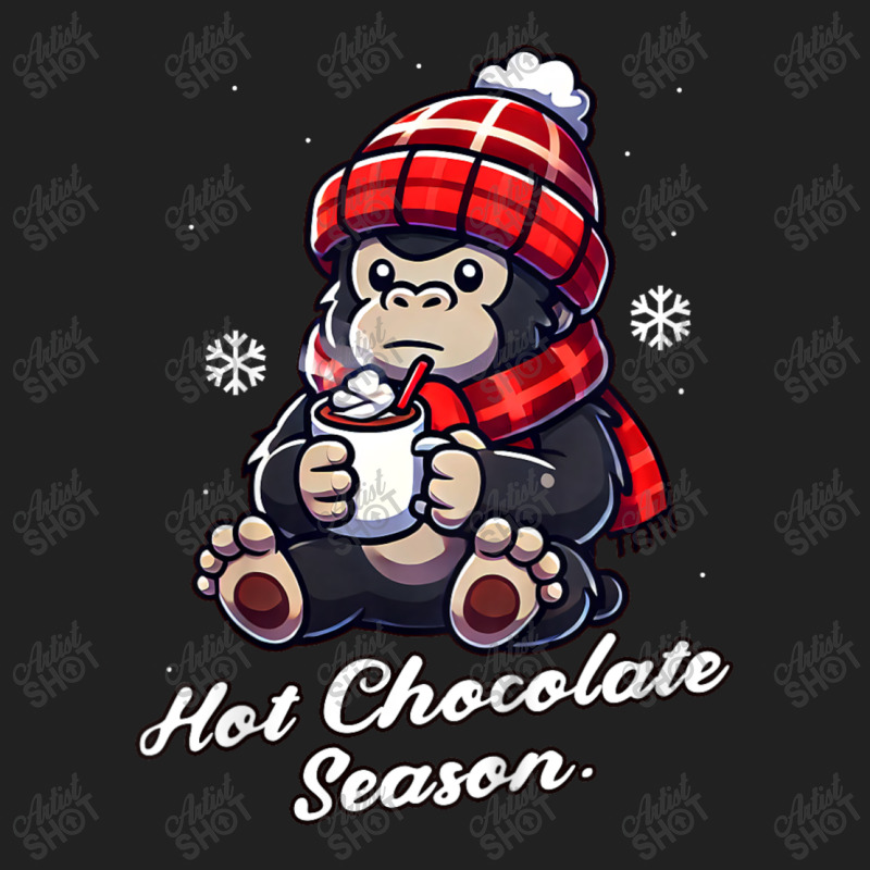 Gorilla Hot Choco Christmas 2024 Basic T-shirt | Artistshot