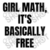 Girl Math It's Basically Free Women's V-neck T-shirt | Artistshot