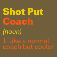 Shot Put Coach Definition Funny Track And Field Humor Retro Trucker Cap | Artistshot