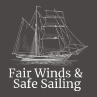 Fair Winds And Safe Sailing Sail Boat Schooner Retro Trucker Cap | Artistshot