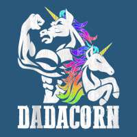 Manly Unicorn Muscle Dad And Daughter Dadacorn Fathers Day Tank Top Retro Trucker Cap | Artistshot