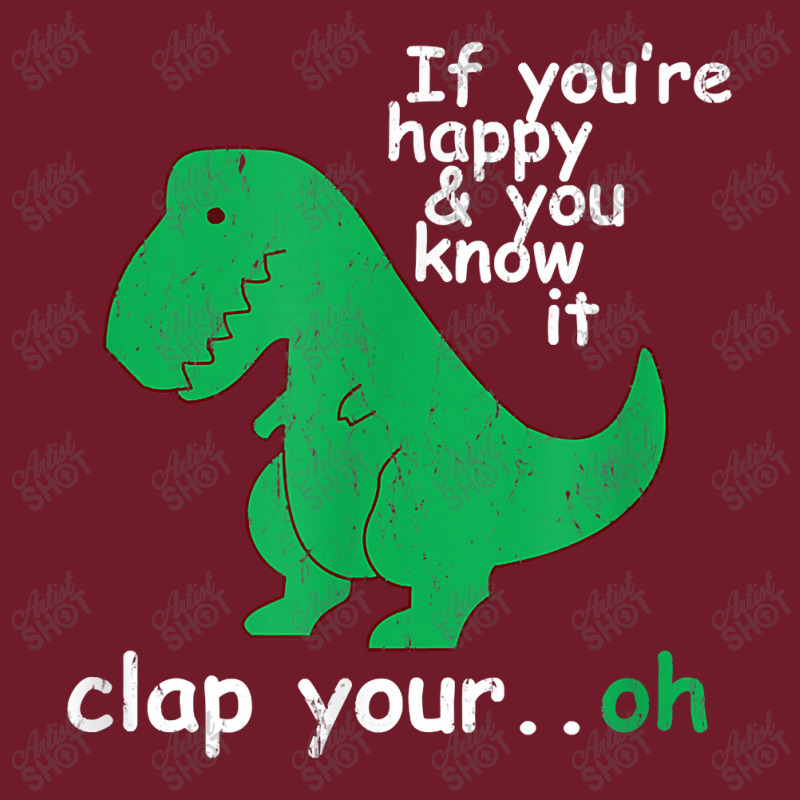 T  If You're Happy And You Know It Clap Your Oh Retro Trucker Cap | Artistshot