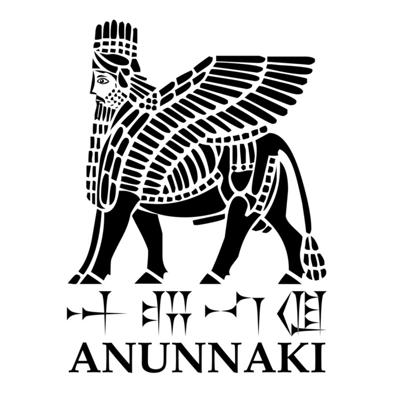 Anunnaki, Lamassu, Cuneiform Text, (blackwhite) Retro Trucker Cap by cm-arts | Artistshot