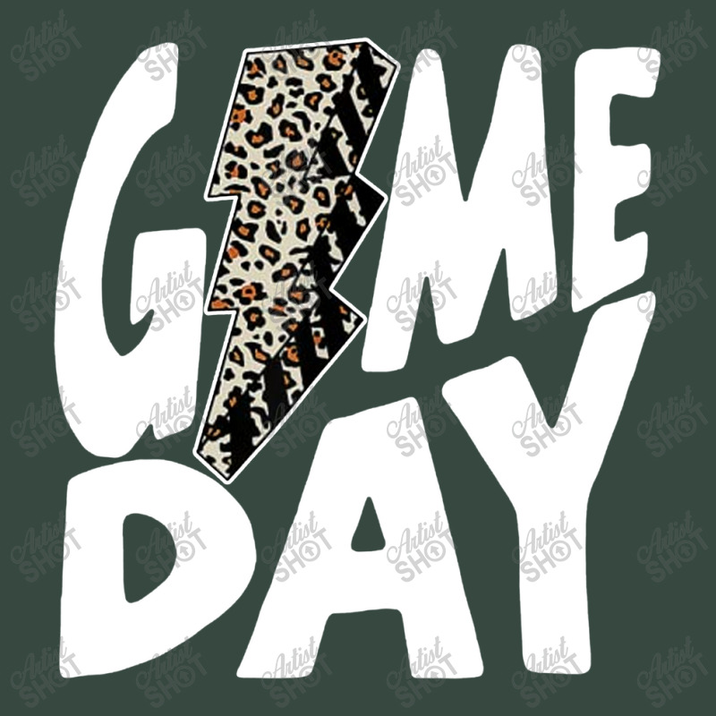 Game Day Leopard Lightning Bolt Seamless Cap by Mozza | Artistshot