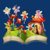 Fairy Tale Fairies Squad Mushroom House Story Book Seamless Cap | Artistshot