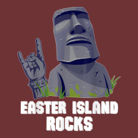 Easter Island Rocks Moai Statue Rapa Nui Rock Music Seamless Cap | Artistshot