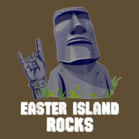 Easter Island Rocks Moai Statue Rapa Nui Rock Music Seamless Cap | Artistshot