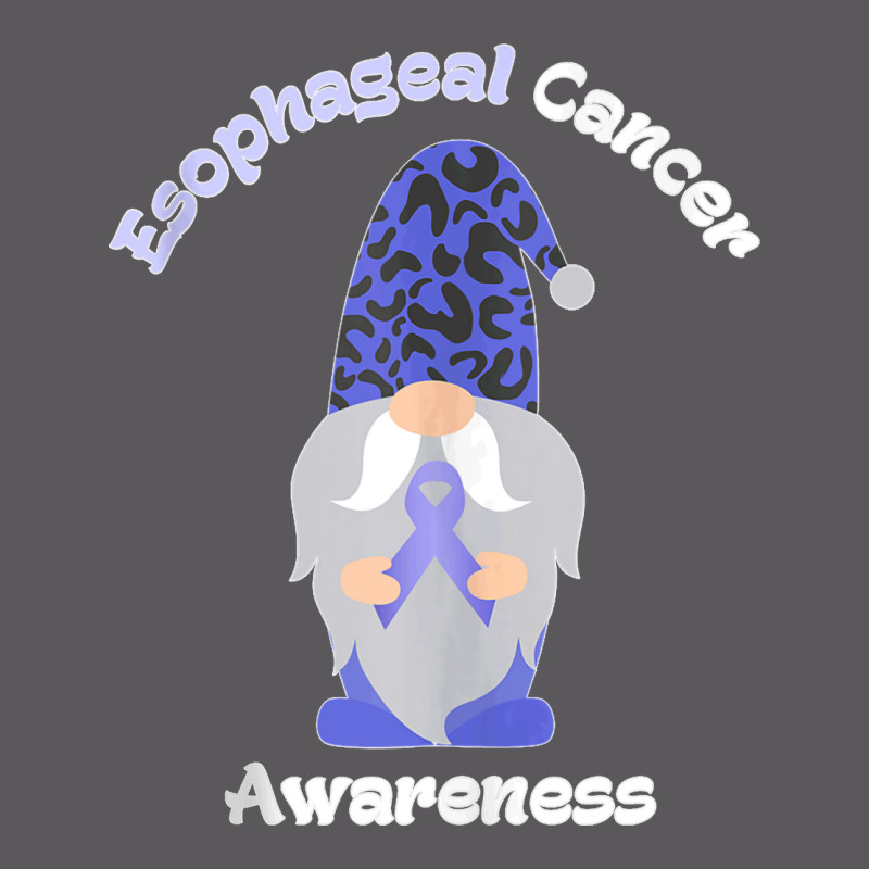 Gnome Esophageal Cancer Awareness Purple Periwinkle Ribbon Tank Top Seamless Cap by DonnaLee | Artistshot