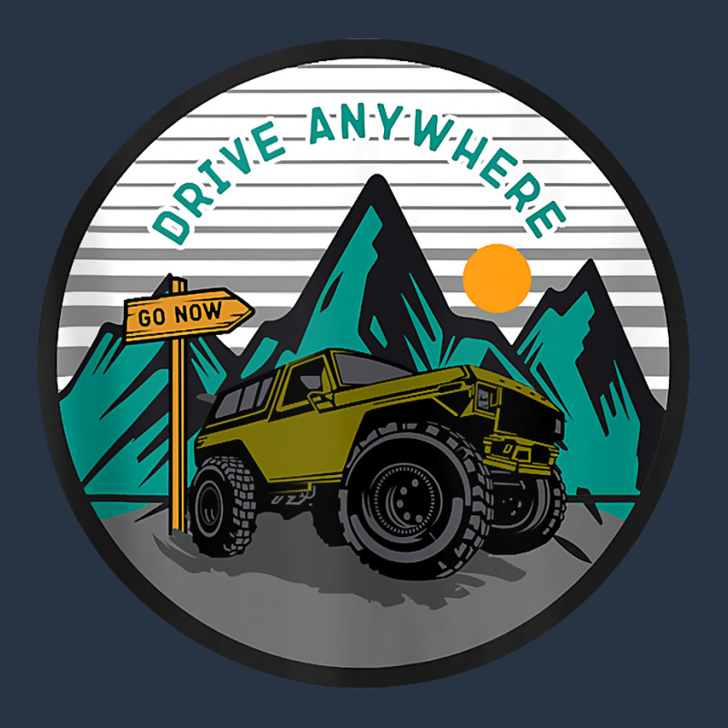 Drive Anywhere Overlanding Off Roading Tank Top Yupoong Trucker Cap by cm-arts | Artistshot