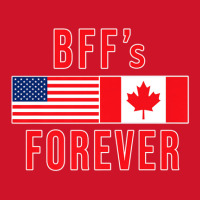 Canada Usa Flags Bffs Yupoong Trucker Cap | Artistshot