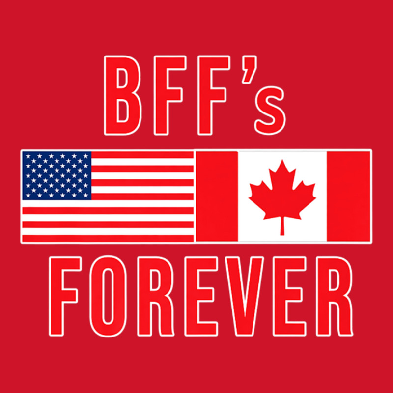 Canada Usa Flags Bffs Yupoong Trucker Cap by DiyaBarry | Artistshot