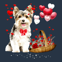 Cute Yorkshire Terrier Balloon Heart Valentine Day Valentine Yupoong Trucker Cap | Artistshot