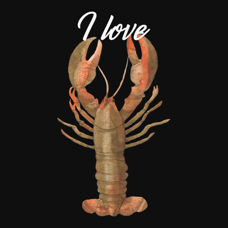 I Love Lobster Crustacean Lover T Shirt Foam Snapback Hat | Artistshot