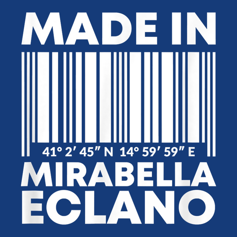 Made In Mirabella Eclano Barcode T Shirt Foam Snapback Hat | Artistshot