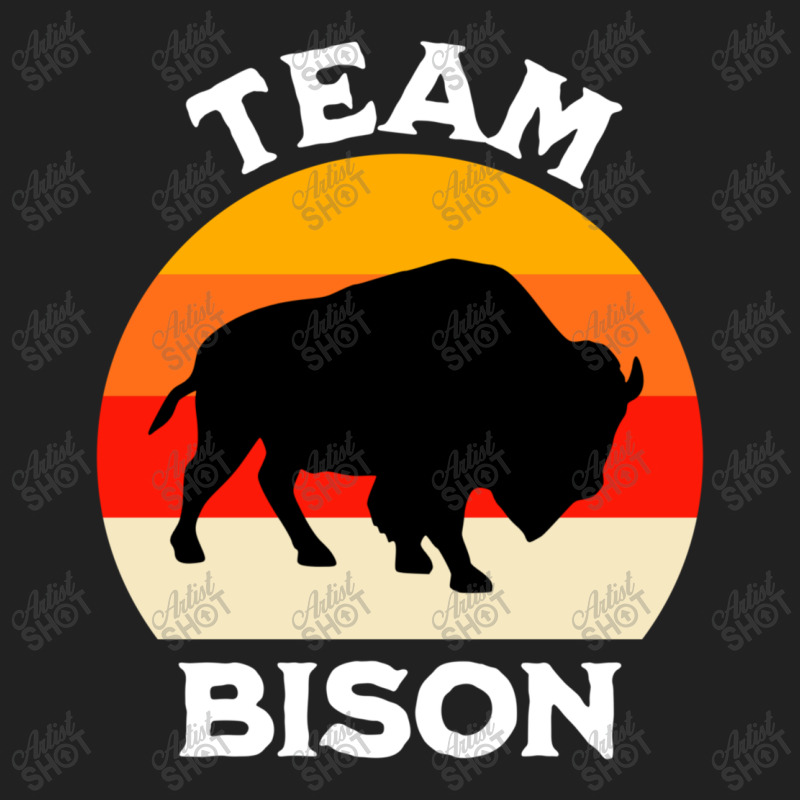 Plains Bison Team Bison Basic Youth T-shirt by Kasey | Artistshot