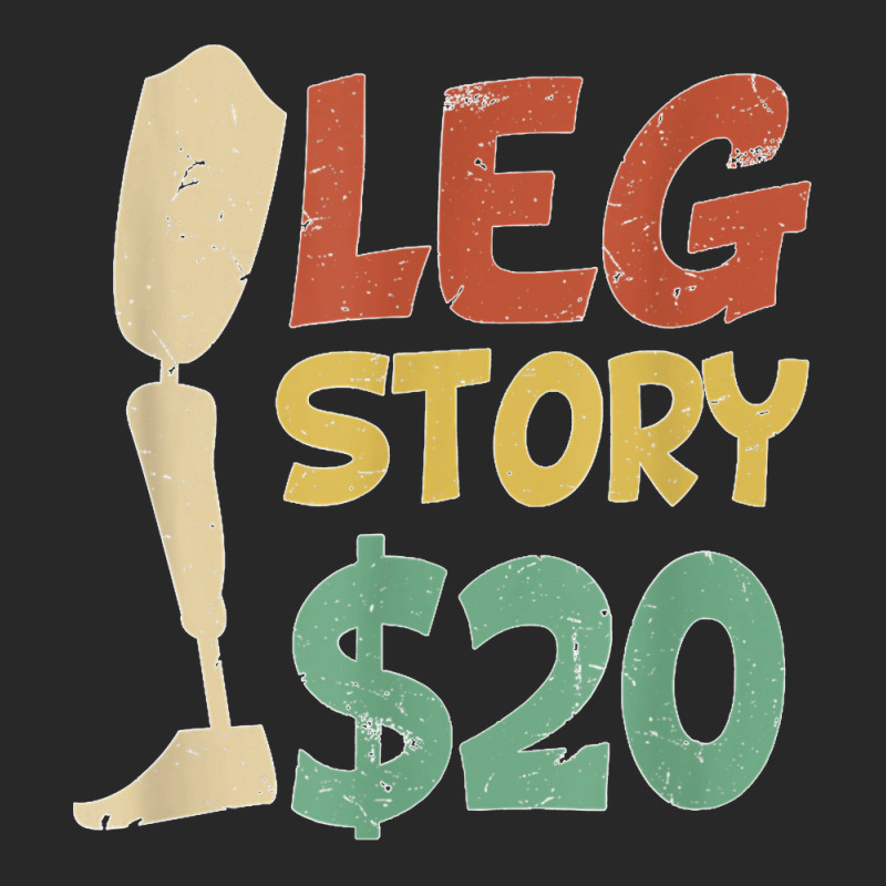 Leg Story $20  Funny Amputated Prosthetic Leg Story T Shirt Fashion Visor by NatalieRoseHeinz | Artistshot