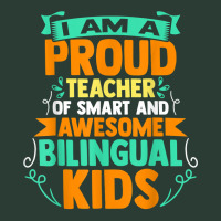 Proud School Teacher Bilingual Kids T Shirt Fashion Visor | Artistshot