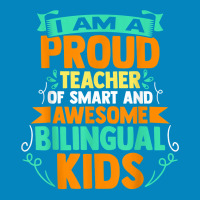 Proud School Teacher Bilingual Kids T Shirt Fashion Visor | Artistshot