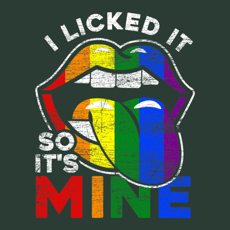 I Licked It So Its Mine Rainbow Lgbt Fashion Visor by MarkRodriguez | Artistshot