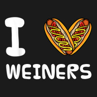 I Love Weiners Hotdogs Frankfurter Wiener Frank Sausage Bun T Shirt Nike Dri-fit Cap | Artistshot