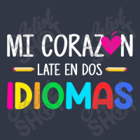 Mi Corazon Late En Dos Idiomas, Bilingual Spanish Teacher Nike Dri-fit Cap | Artistshot