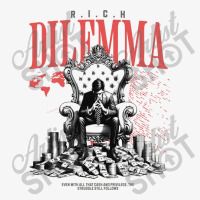 Rich Dilemma Ladies Fitted T-shirt | Artistshot