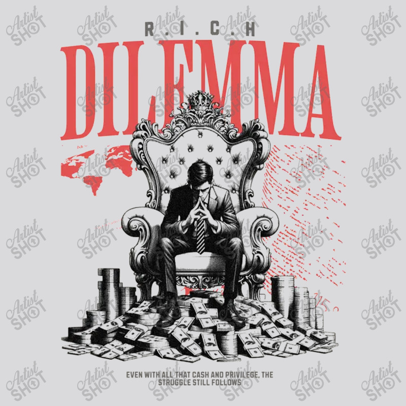 Rich Dilemma Women's Triblend Scoop T-shirt by phamtruong | Artistshot