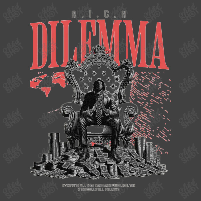 Rich Dilemma Vintage T-Shirt by phamtruong | Artistshot