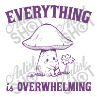 Everything Is Overwhelming Debie Paper Bag - 10 X 5 X 13 | Artistshot