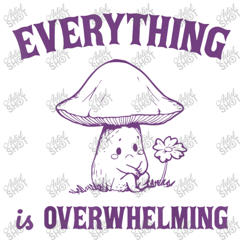 Everything Is Overwhelming Debie Paper Bag - 10 X 5 X 13 | Artistshot