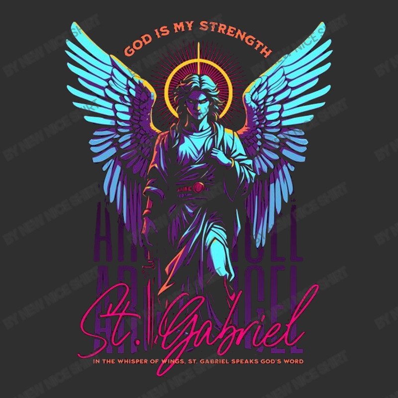 St. Gabriel Oval Leatherette Patch | Artistshot