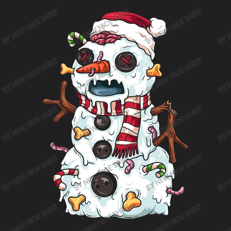 Zombie Snowman Drawstring Bags | Artistshot