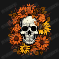 Skull And Flowers Active Duffel | Artistshot