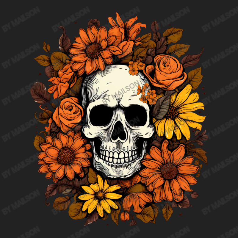 Skull And Flowers Basic Backpack | Artistshot