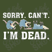 Sorry Can't Possum Dead Funny Opossum Animal Sun Shade Cap | Artistshot