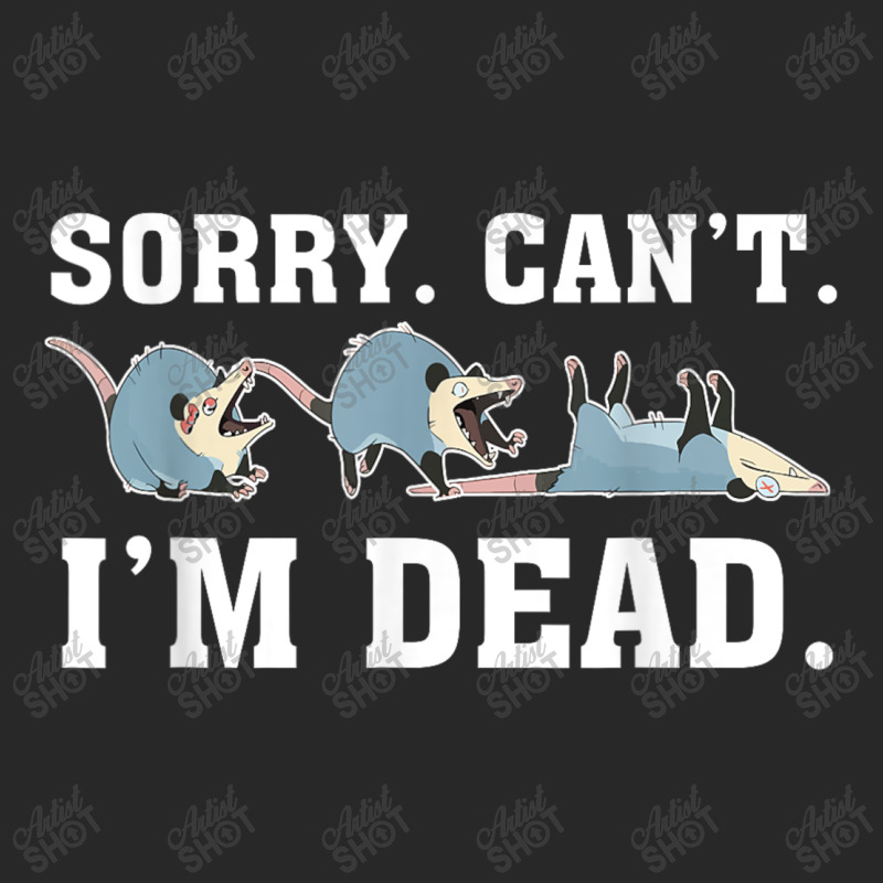 Sorry Can't Possum Dead Funny Opossum Animal Fashion Visor by Kasey | Artistshot