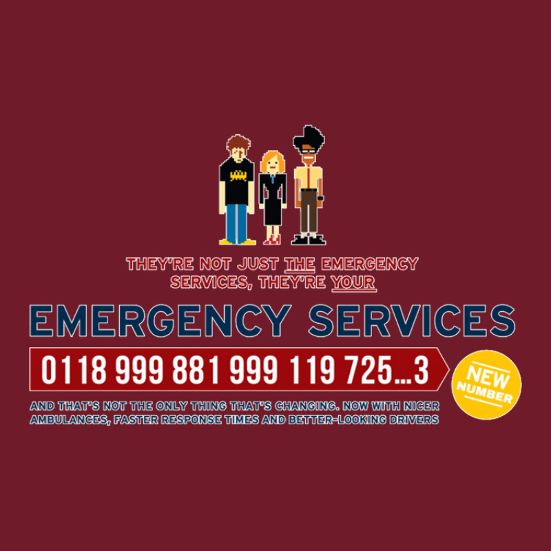 It Crowd Emergency Services Retro Trucker Cap | Artistshot