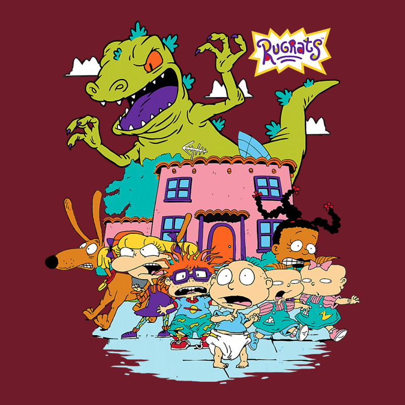 Rugrats Running Away From Reptar Retro Trucker Cap by cm-arts | Artistshot