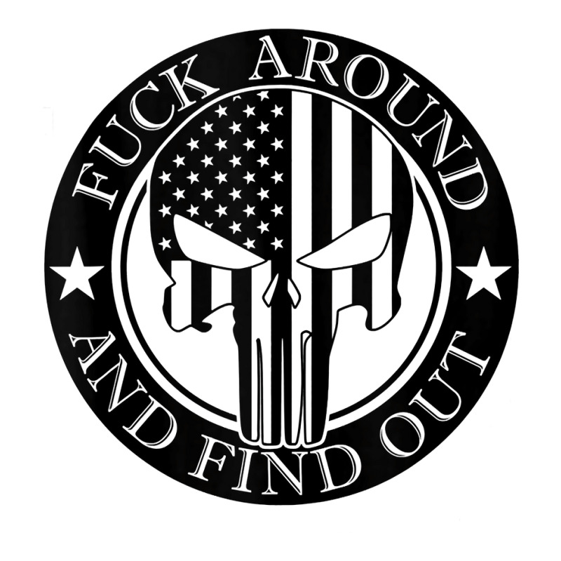 Fuck Around And Find Out Usa Military American Flag Skull Tank Top Seamless Cap | Artistshot