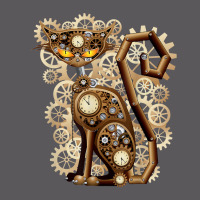 Steampunk Vintage Clockwork Cat T-shirt Seamless Cap | Artistshot