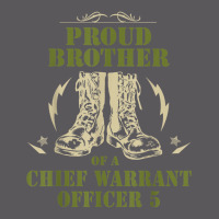 Proud Brother Of A Chief Warrant Officer 5 Shirt Seamless Cap | Artistshot