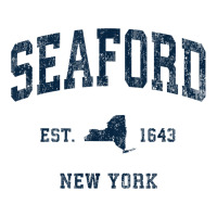 Seaford New York Ny Vintage Athletic Navy Sports Design Seamless Cap | Artistshot