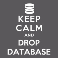 Keep Calm And Drop Database Seamless Cap | Artistshot