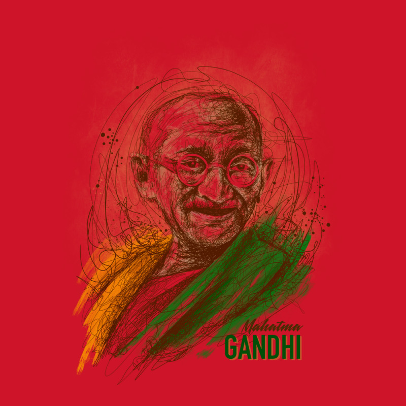 Mahatma Gandhi Jayanti Scribble Art Yupoong Trucker Cap | Artistshot