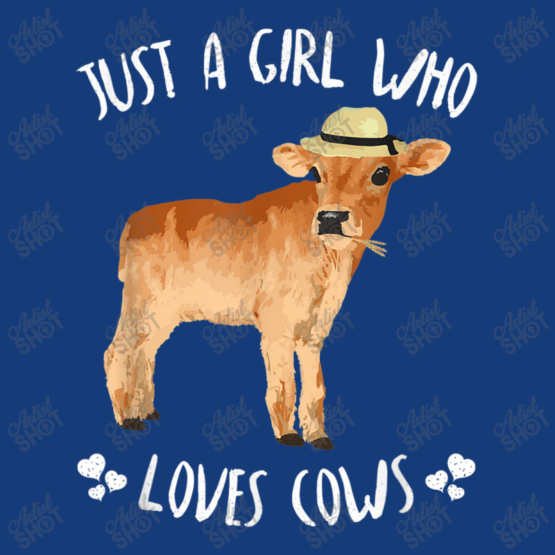 Fun Cute Just A Girl Who Loves Cows Foam Snapback hat by MadisonDesign | Artistshot