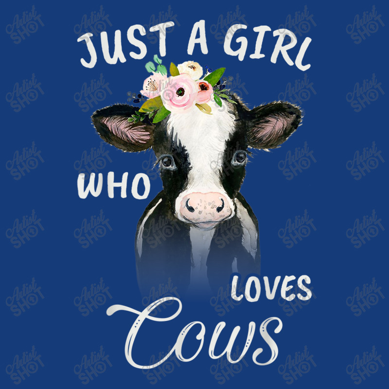 Funny Gift Watercolor Just A Girl Who Loves Cows Foam Snapback hat by MadisonDesign | Artistshot